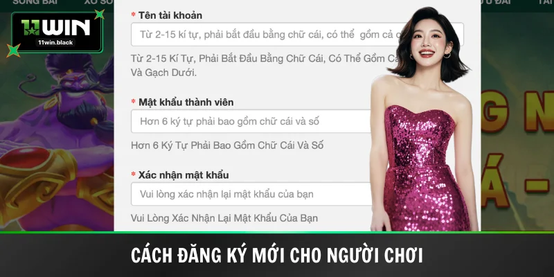 Đăng ký mới và truy cập trên website